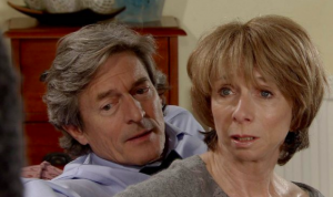 Lewis and Gail in Coronation Street