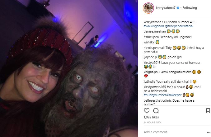 Instagram @kerrykatona7