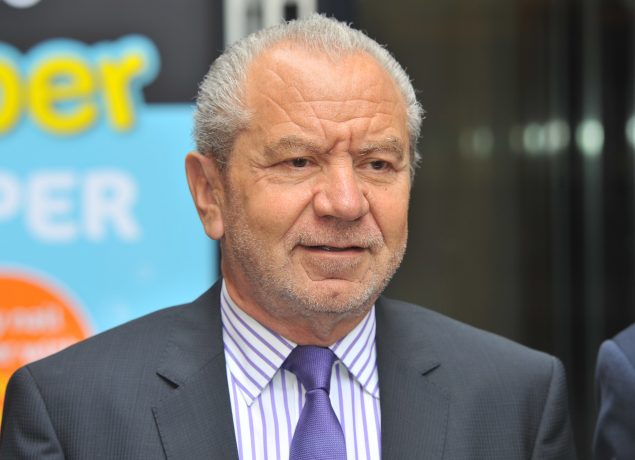 Alan Sugar twitter feud Lewis Apprentice