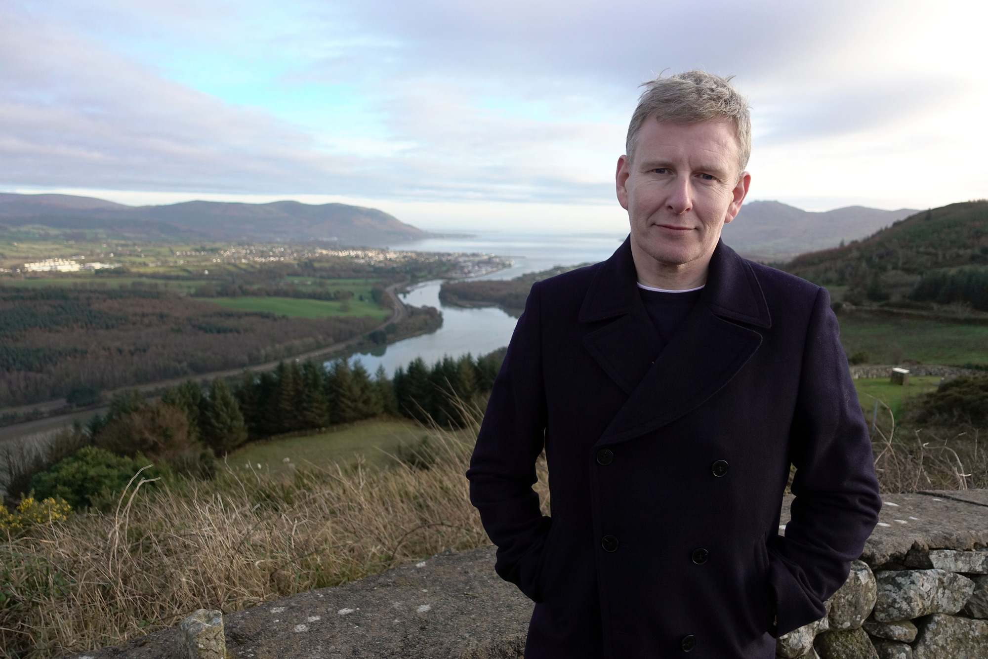 Patrick Kielty in Northern Ireland for BBC documentary My Dad, The Peace Deal and Me