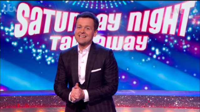 Dec hosting Saturday Night Takeaway