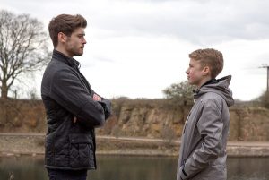 Joe Tate and Noah Dingle in Emmerdale
