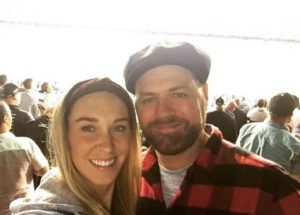 Brian McFadden cuddles up to his PE teacher girlfriend Danielle 