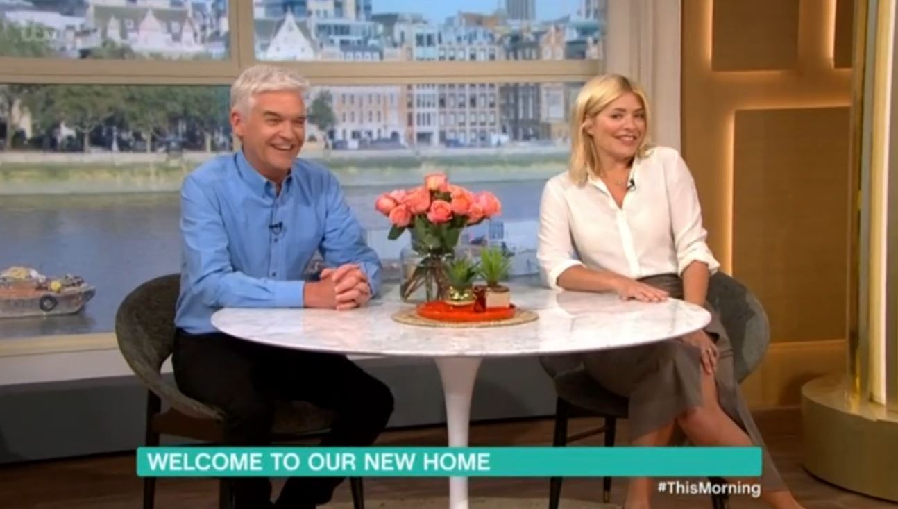 Holly Willoughby and Phillip Schofield introduce new This Morning studios at Television Centre