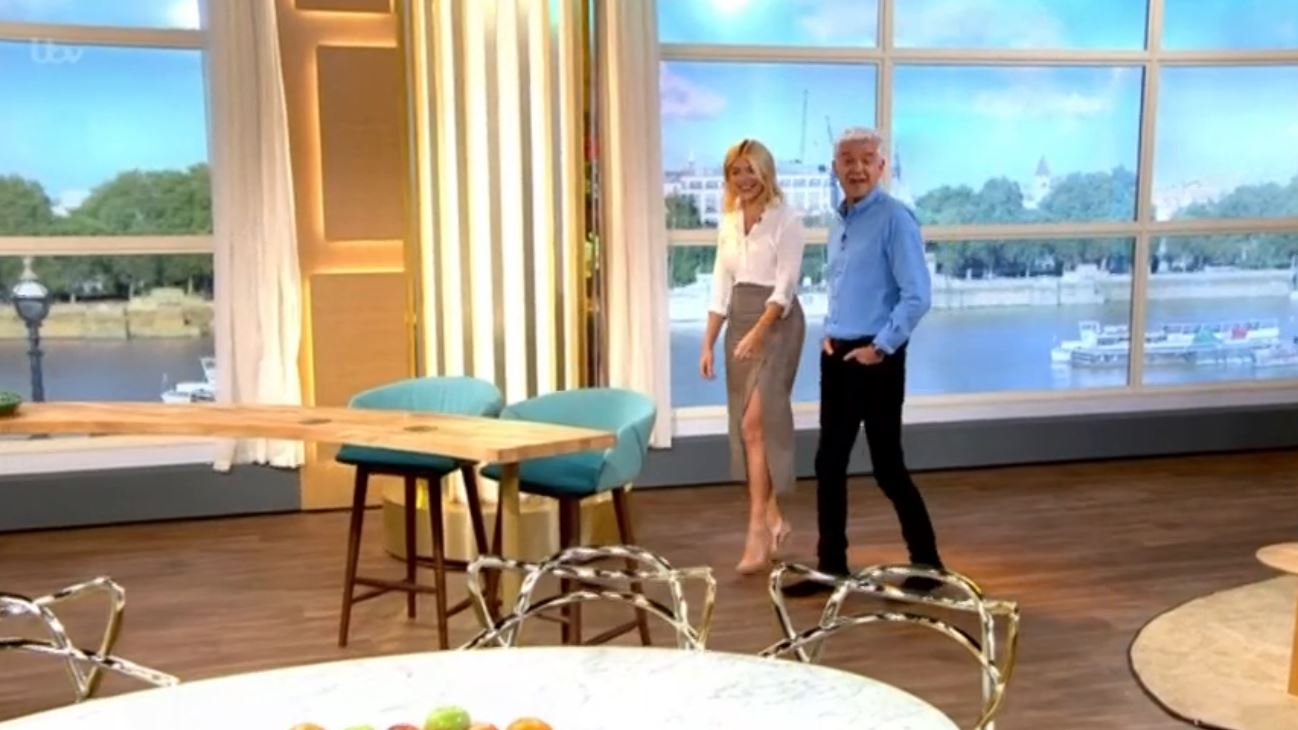 Holly Willoughby and Phillip Schofield introduce new This Morning studios at Television Centre
