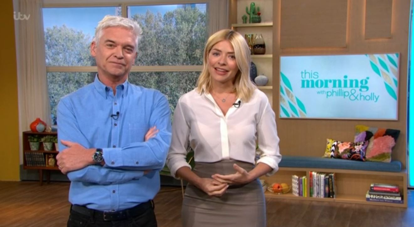 Holly Willoughby and Phillip Schofield introduce new This Morning studios at Television Centre