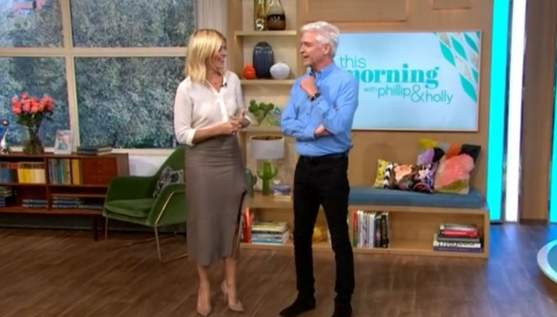 Holly Willoughby and Phillip Schofield introduce new This Morning studios at Television Centre