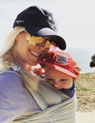 Heidi Pratt and son Gunner
