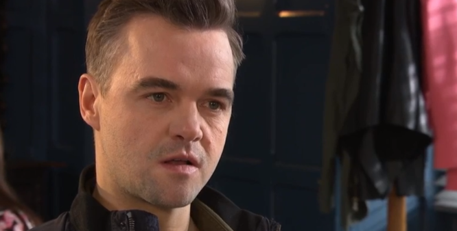 Rupert Hill in Hollyoaks