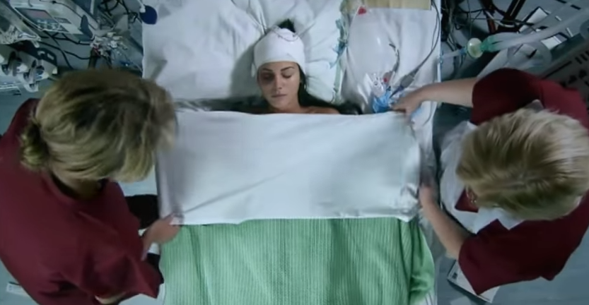 Tina McIntyre deathbed scene in Coronation Street