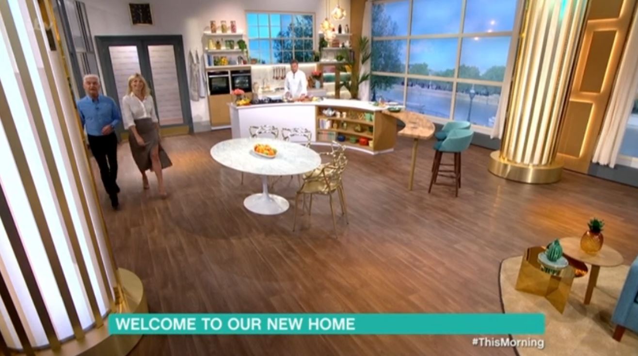 Holly Willoughby and Phillip Schofield introduce new This Morning studios at Television Centre