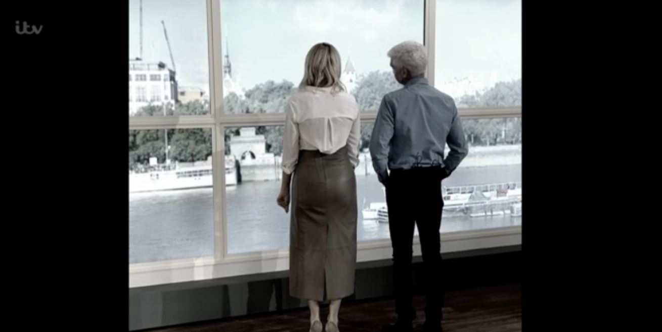 Holly Willoughby and Phillip Schofield introduce new This Morning studios at Television Centre
