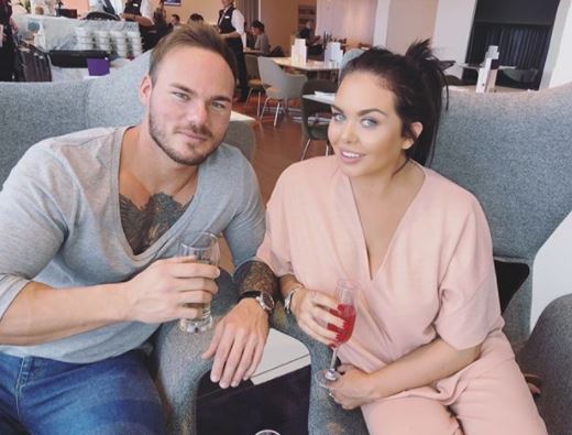 Scarlett Moffatt and Lee Wilkinson in Saturday Night Takeaway