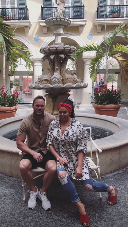 Scarlett Moffatt and Lee Wilkinson in Florida for Saturday Night Takeaway