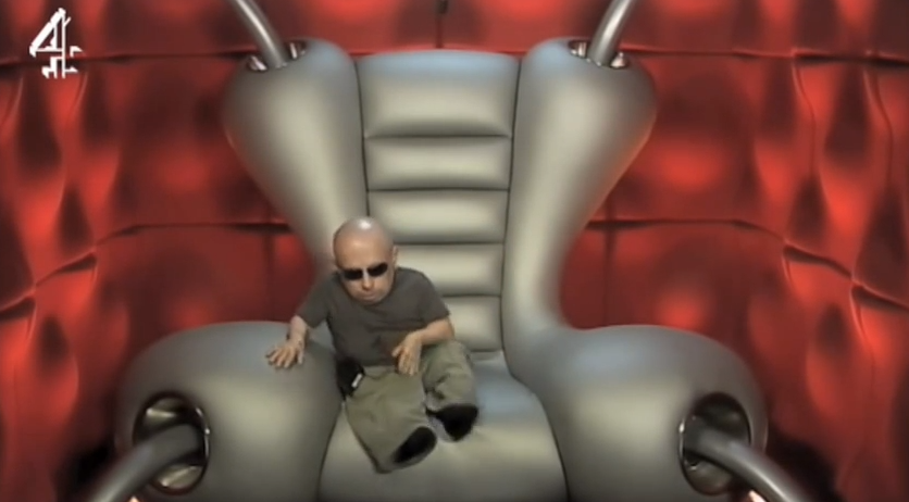 Verne Troyer visits the diary room on CBB