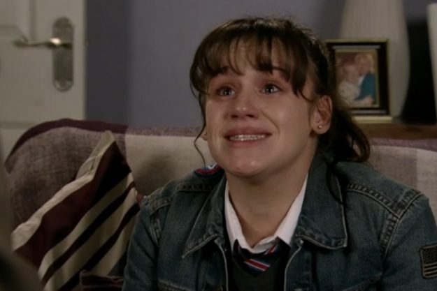 Ellie Leach in Coronation Street as Faye Windass