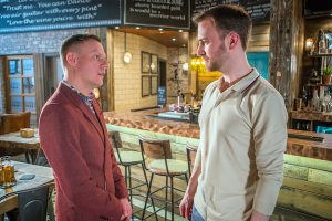 Sean Tully and Kim in Coronation Street 