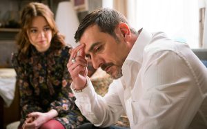 Peter Barlow devastated when Toyah Battersby tells him Susie is Eva Price's baby in Coronation Street 