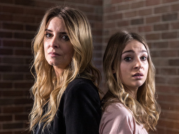 Charity's younger self was played by Mica in Emmerdale last year (Credit: ITV)