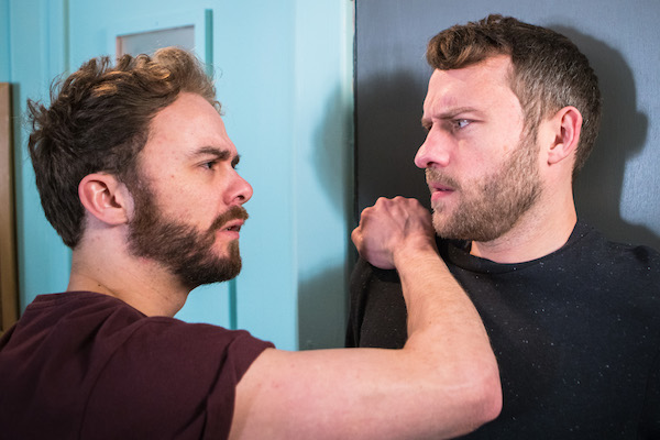 David was Paul's cellmate (Credit: ITV)