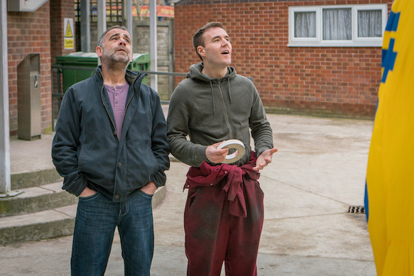 Tyrone and Kevin in Coronation Street 