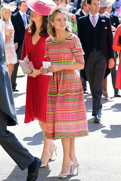 Cressida Bonas at ex Prince Harry's wedding