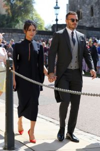 David and Victoria Beckham Royal Wedding Windsor