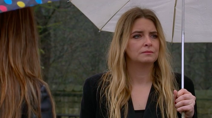 Emma Atkins in Emmerdale as Charity Dingle