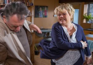 Brenda slaps Bob in Emmerdale