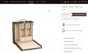 Louis Vuitton website