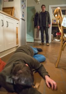 Cain Dingle and Matty Barton in Emmerdale 