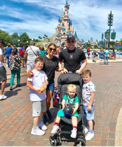 coleen and Wayne Rooney and sons on holiday (Credit Instagram)