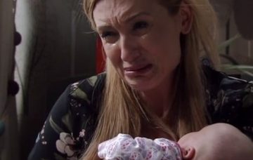 Eva Price finally received her baby back in Coronation Street on Friday
