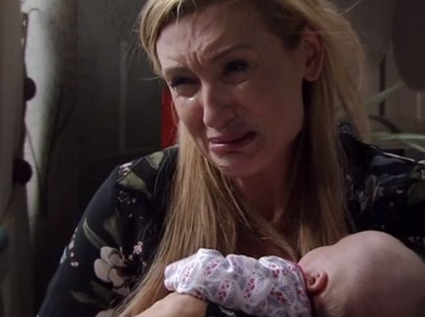 Eva Price finally received her baby back in Coronation Street on Friday
