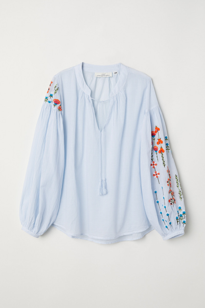 H & M peasant blouse