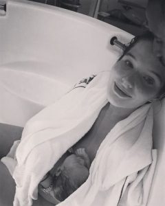 Helen Flanagan gives birth to daughter Delilah