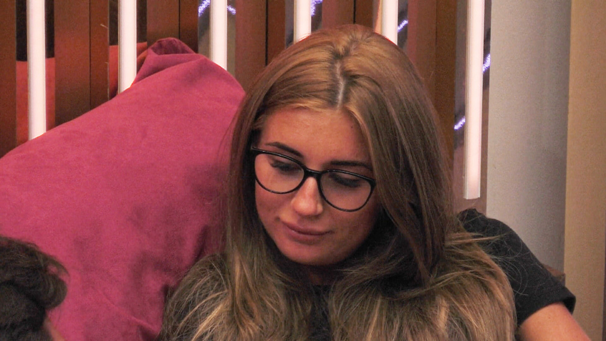 Love Island's Jack Fincham and Dani Dyer in the Hideaway