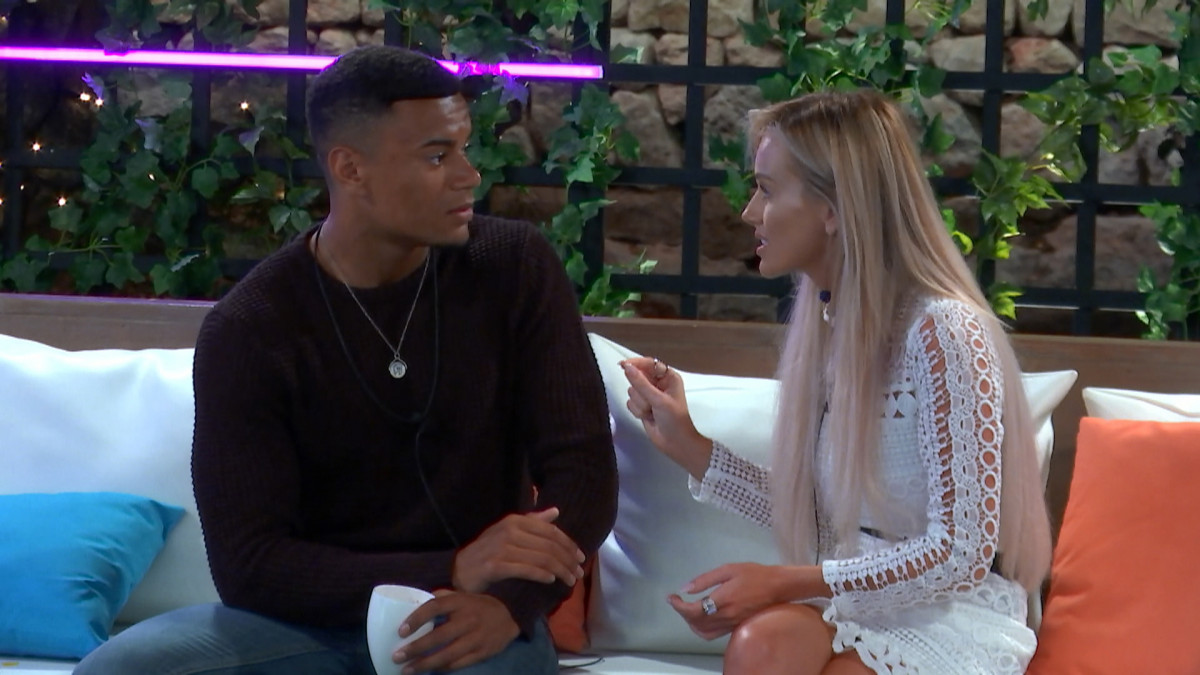 Love Island's Laura Anderson and Wes Nelson