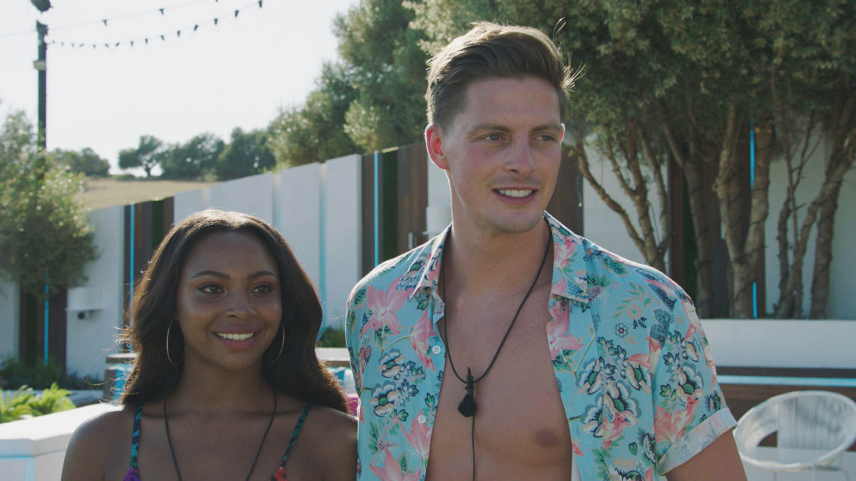 Love Island's Alex and Samira