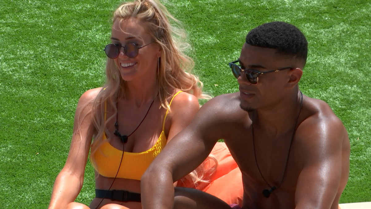 Love Island's Wes and Laura