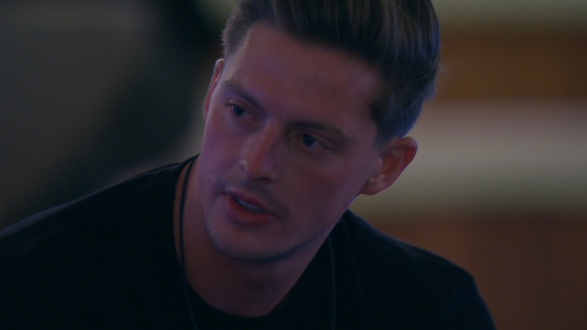 Love Island's Eyal and Alex clash over Megan