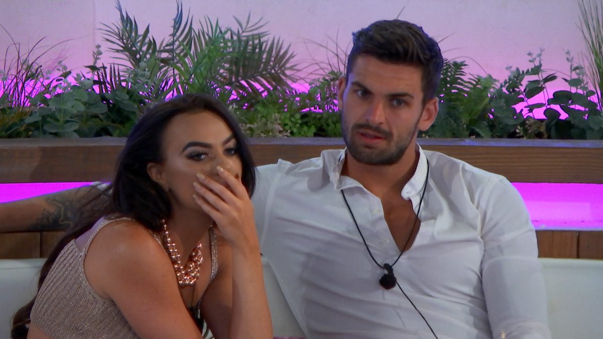 Love Island's Rosie and Adam