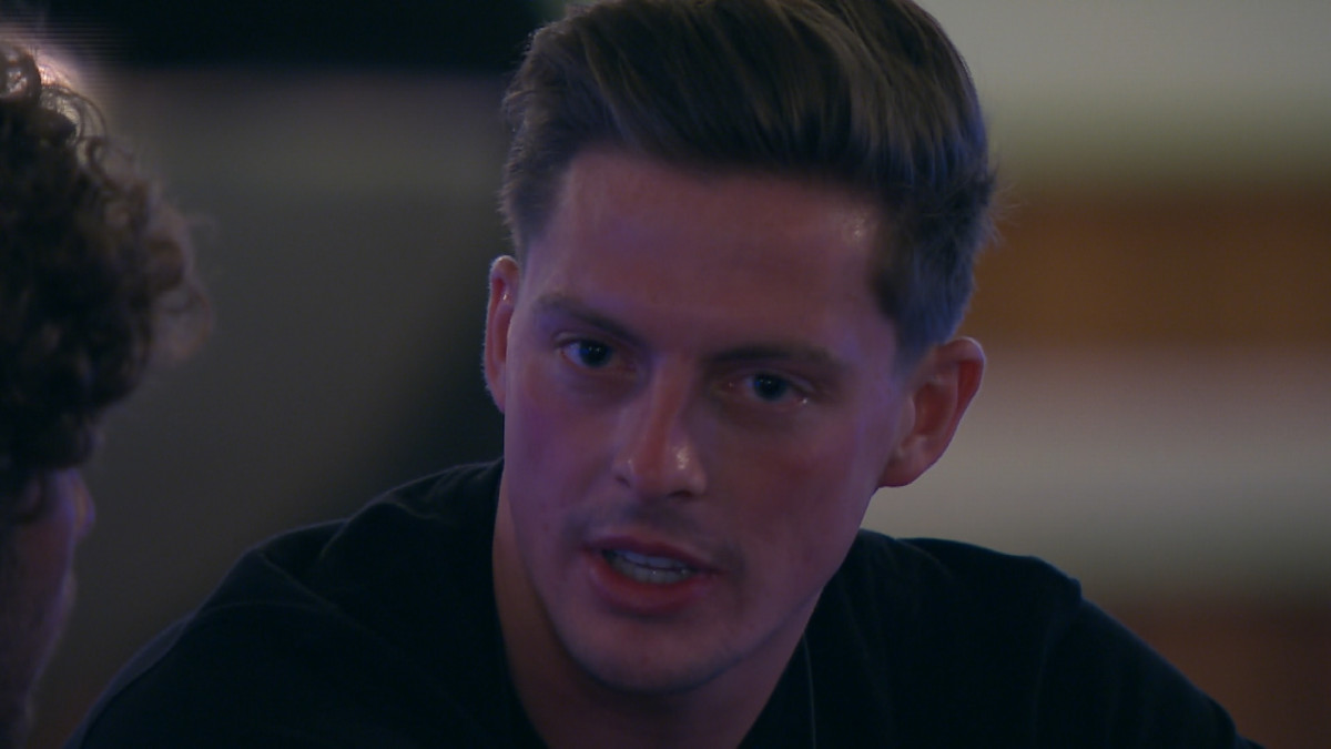 Love Island's Eyal and Alex clash over Megan