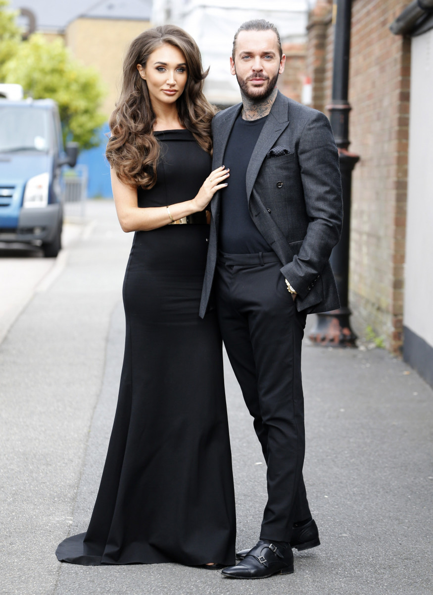 Megan McKenna and Pete Wicks, 'The Only Way Is Essex' cast are seen arriving to film for the new series at The Sugarhut In Essex, England, UK. WORLDWIDE RIGHTS