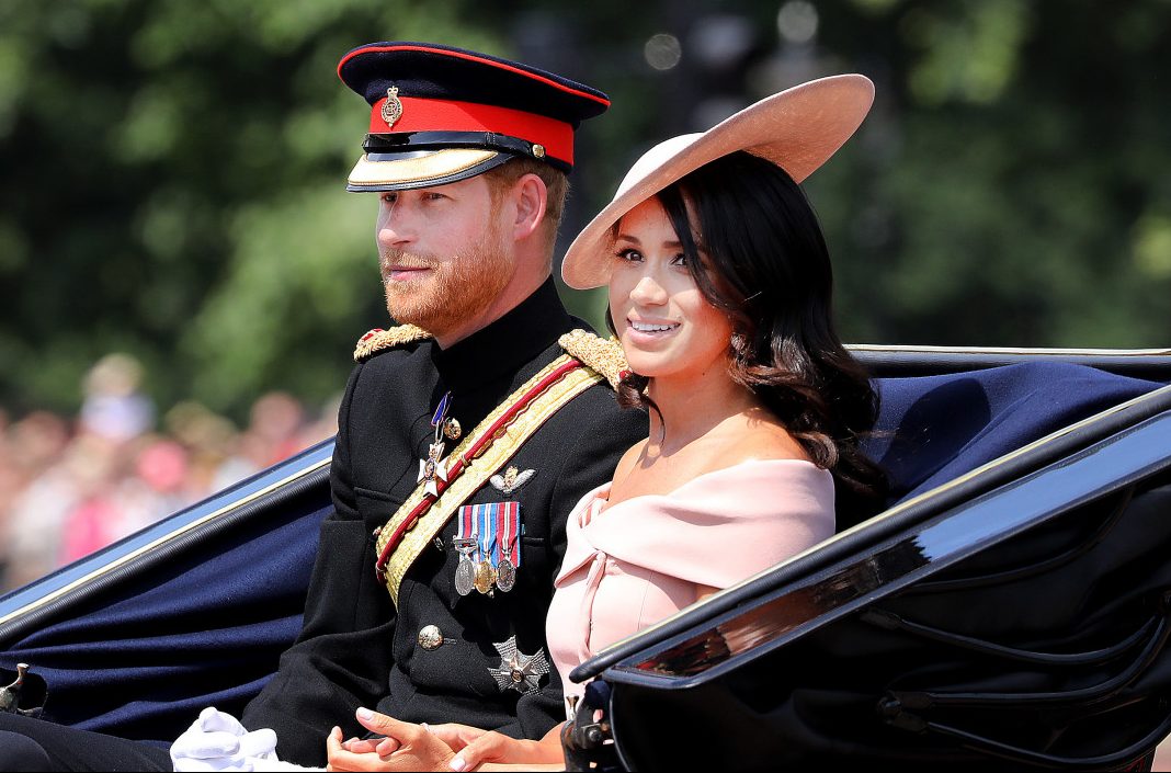Prince Harry and Meghan, Trooping the Colour 2018 - Royals join the Queen at birthday parade