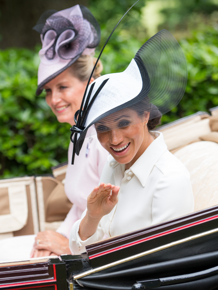 Meghan, Duchess of Sussex, Royals arrive on day one of Royal Ascot 2018