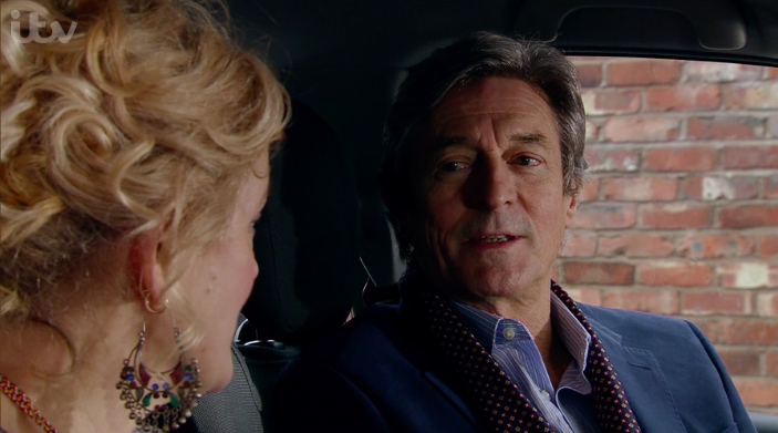 Nigel Havers in Coronation Street as Lewis Archer