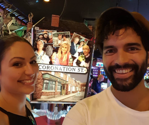 Nicola Thorp and Charlie de Melo