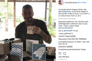Man celebrating with mug