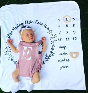 Adam Thomas daughter Elsie-Rose. Credit Instagram